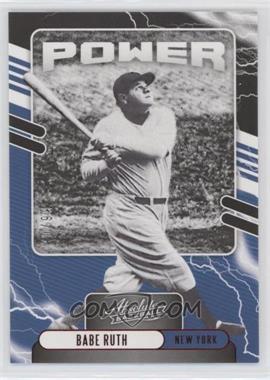 2021 Panini Absolute - Power - Red #PO-1 - Babe Ruth /99