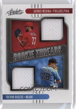 2021 Panini Absolute - Rookie Threads Duals #RTD-AM - Adonis Medina, Trevor Rogers