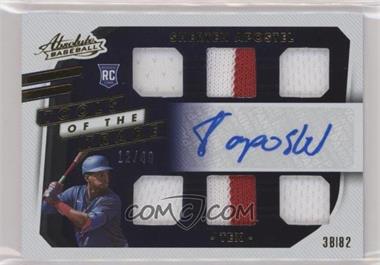 2021 Panini Absolute - Tools of the Trade 6 Swatch Signatures #TT6S-SA - Sherten Apostel /49