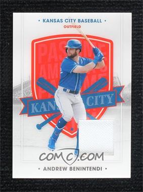 2021 Panini Chronicles - America's Pastime Swatches #45 - Andrew Benintendi