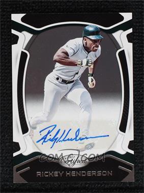 2021 Panini Chronicles - Certified Autographs #40 - Rickey Henderson