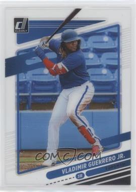 2021 Panini Chronicles - Clearly Donruss #9 - Vladimir Guerrero Jr.