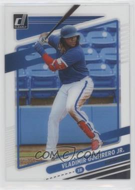 2021 Panini Chronicles - Clearly Donruss #9 - Vladimir Guerrero Jr.