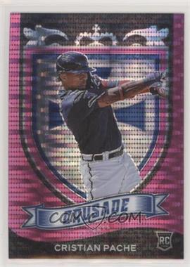 2021 Panini Chronicles - Crusade - Pink Pulsar #25 - Cristian Pache