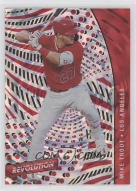 2021 Panini Chronicles - Revolution - Fractal #53 - Mike Trout
