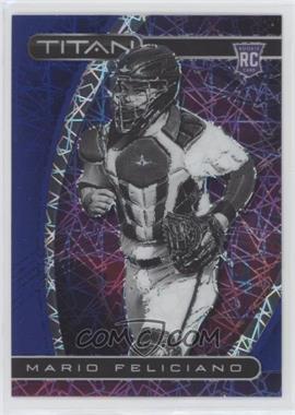 2021 Panini Chronicles - Titan - Blue Velocity #11 - Mario Feliciano