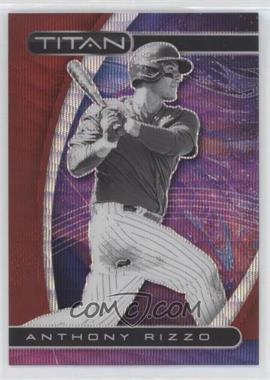 2021 Panini Chronicles - Titan - Ruby Wave #1 - Anthony Rizzo /199