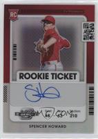 Rookie Ticket - Spencer Howard