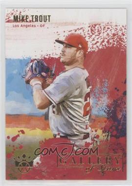 2021 Panini Diamond Kings - Gallery of Stars #GS-9 - Mike Trout