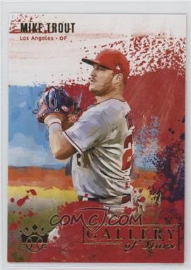 2021 Panini Diamond Kings - Gallery of Stars #GS-9 - Mike Trout