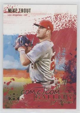 2021 Panini Diamond Kings - Gallery of Stars #GS-9 - Mike Trout