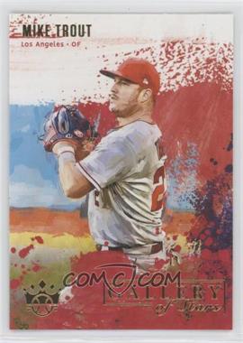 2021 Panini Diamond Kings - Gallery of Stars #GS-9 - Mike Trout