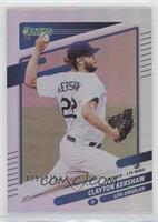 Variation - Clayton Kershaw (White Uniform Mid-Delivery) #/175