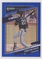 Variation - Christian Yelich (First Line of Bio Ends 