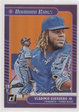 2021 Panini Donruss - [Base] - Holo Orange #3 - Diamond Kings - Vladimir Guerrero Jr.