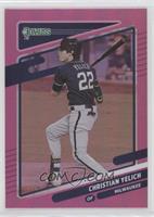 Variation - Christian Yelich (First Line of Bio Ends 