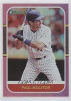 Retro 1987 - Paul Molitor (Image Cropped at Knees)