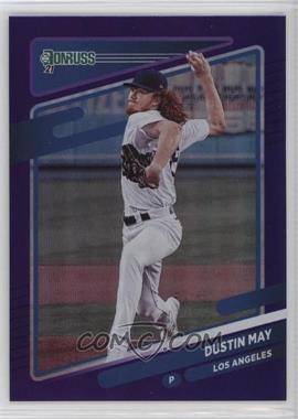 2021 Panini Donruss - [Base] - Holo Purple #158 - Dustin May