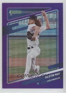 2021 Panini Donruss - [Base] - Holo Purple #158 - Dustin May