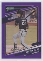 Variation - Christian Yelich (First Line of Bio Ends 