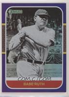 Retro 1987 - Babe Ruth (First Line of Bio Ends 