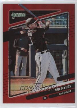 2021 Panini Donruss - [Base] - Holo Red #193 - Wil Myers