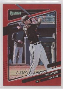 2021 Panini Donruss - [Base] - Holo Red #193 - Wil Myers