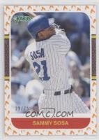 Retro 1987 - Sammy Sosa (Pinstripe Jersey) #/75