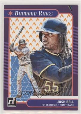 2021 Panini Donruss - [Base] - On Fire #25 - Diamond Kings - Josh Bell /75