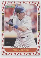 Retro 1987 Variation - Paul Molitor (Image Cropped At Thighs) #/50