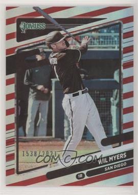 2021 Panini Donruss - [Base] - Red #193 - Wil Myers /2021