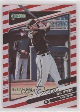 2021 Panini Donruss - [Base] - Red #193 - Wil Myers /2021