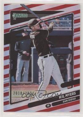 2021 Panini Donruss - [Base] - Red #193 - Wil Myers /2021