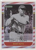 Retro 1987 - Babe Ruth (First Line of Bio Ends 