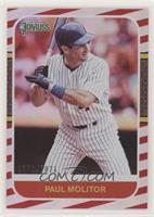 Retro 1987 - Paul Molitor (Image Cropped at Knees) #/2,021