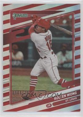 2021 Panini Donruss - [Base] - Red #83 - Kolten Wong /2021