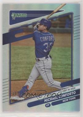 2021 Panini Donruss - [Base] - Season Stat Line #151 - Michael Conforto /400