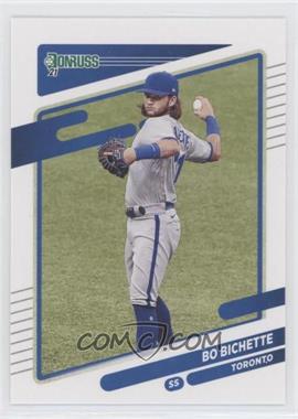 2021 Panini Donruss - [Base] #165.1 - Bo Bichette (Toronto)