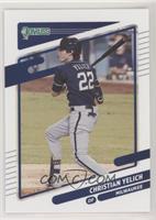 Variation - Christian Yelich (First Line of Bio Ends 