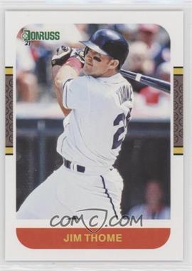 2021 Panini Donruss - [Base] #216.1 - Retro 1987 - Jim Thome