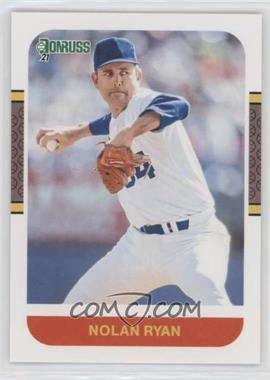 2021 Panini Donruss - [Base] #225 - Retro 1987 - Nolan Ryan