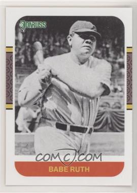 2021 Panini Donruss - [Base] #228.2 - Retro 1987 Variation - Babe Ruth (First Line of Bio Ends "…by the")