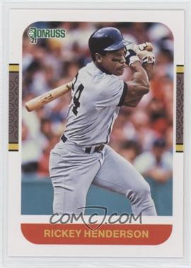 2021 Panini Donruss - [Base] #247.1 - Retro 1987 - Rickey Henderson