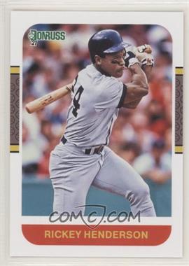 2021 Panini Donruss - [Base] #247.1 - Retro 1987 - Rickey Henderson