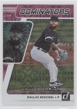 2021 Panini Donruss - Dominators - Pink Fireworks #DOM10 - Dallas Keuchel