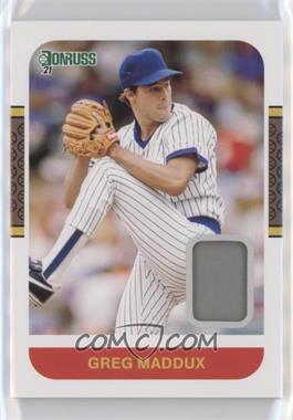 2021 Panini Donruss - Retro 1987 Materials #87M-GM - Greg Maddux