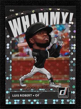 2021 Panini Donruss - Whammy #W3 - Luis Robert - Courtesy of COMC.com