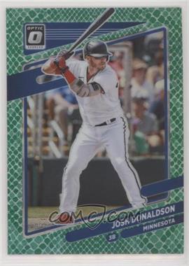 2021 Panini Donruss Optic - [Base] - Green Dragon Prizm #112 - Josh Donaldson /88