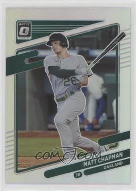 2021 Panini Donruss Optic - [Base] - Holo Prizm #173 - Matt Chapman