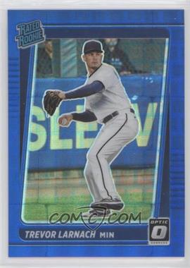 2021 Panini Donruss Optic - [Base] - Pandora Blue Prizm #127.2 - Rated Rookie - Trevor Larnach /99